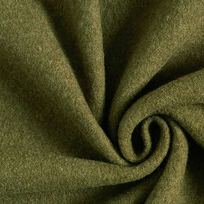 Loden de laine foulé Chiné – olive, 