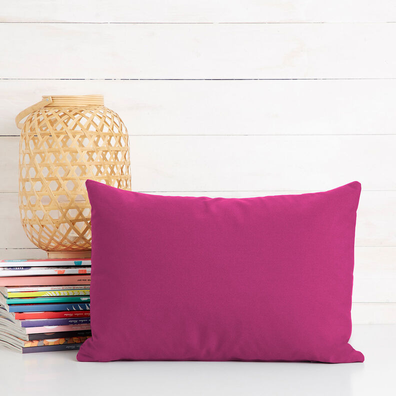 Tissu en coton Cretonne Uni – pourpre,  image number 9