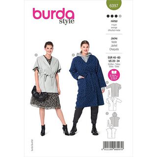 Manteau, Burda 6097 | 46-60, 