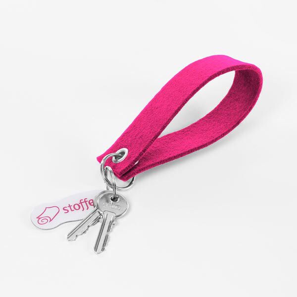 Feutrine 90cm / épaisseur de 3mm – rose vif,  image number 6