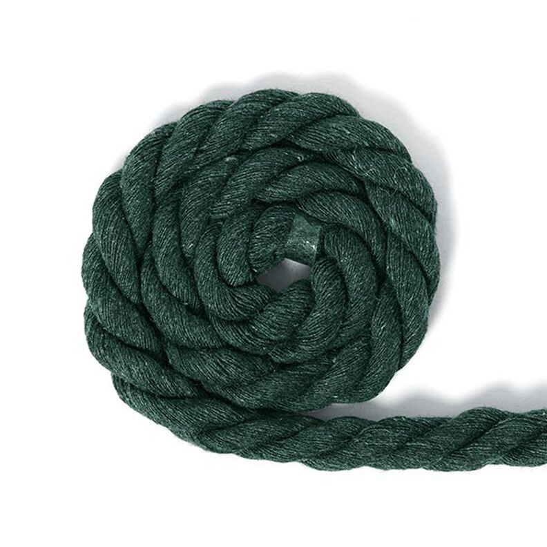 Cordon en coton [Ø 14 mm] 6 - vert,  image number 1