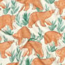 French Terry Sweat d’été Ours à l'aquarelle Impression numérique | Poppy Fabrics – écru,  thumbnail number 2