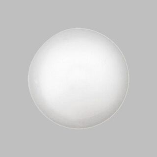 Bouton perle polyester Brillant - blanc, 