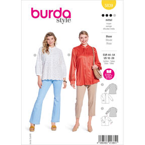 Plus-Size Chemisier | Burda 5839 | 44-54, 