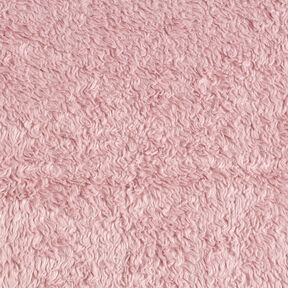 Sherpa Coton mélangé Uni – vieux rose, 