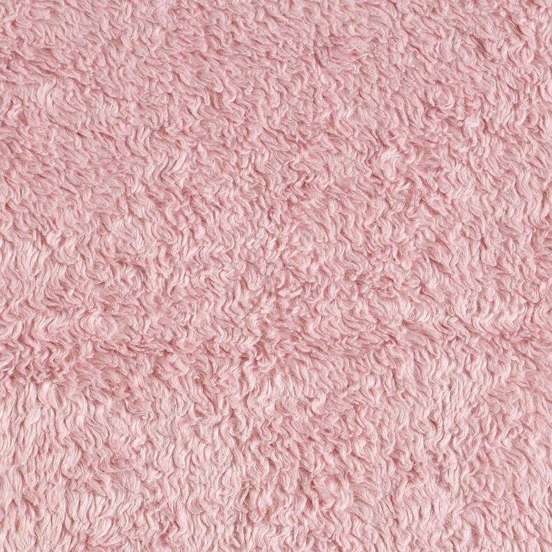 Sherpa Coton mélangé Uni – vieux rose, image number 1