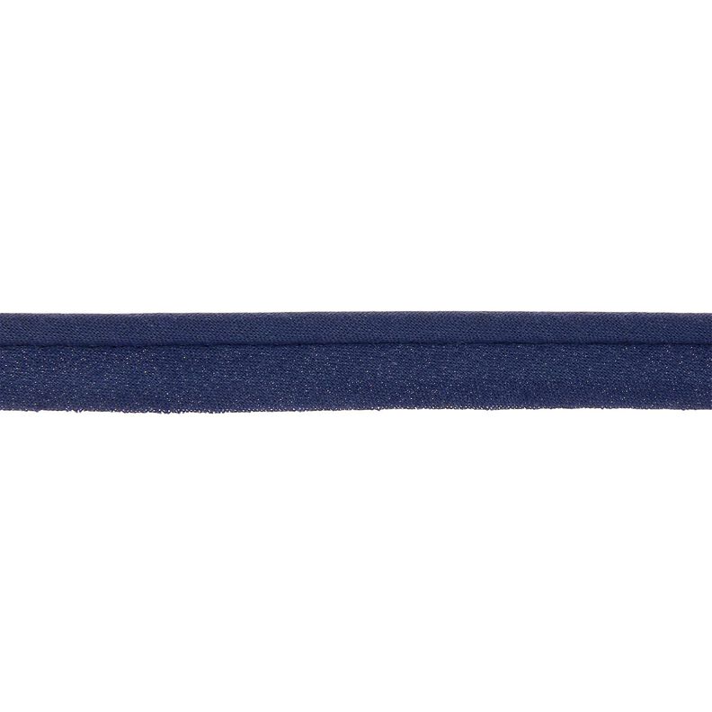 Galon passepoil Polycotton [15 mm] – bleu marine,  image number 1