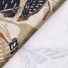 Tissu de décoration Semi-panama Feuilles entrelacées – nature/kaki clair,  thumbnail number 4