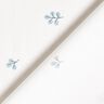 Popeline coton Branches et feuilles de tilleul – blanc/eucalyptus,  thumbnail number 4