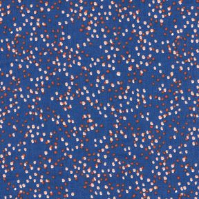 Tissu en coton Cretonne Pünktchen – indigo, 