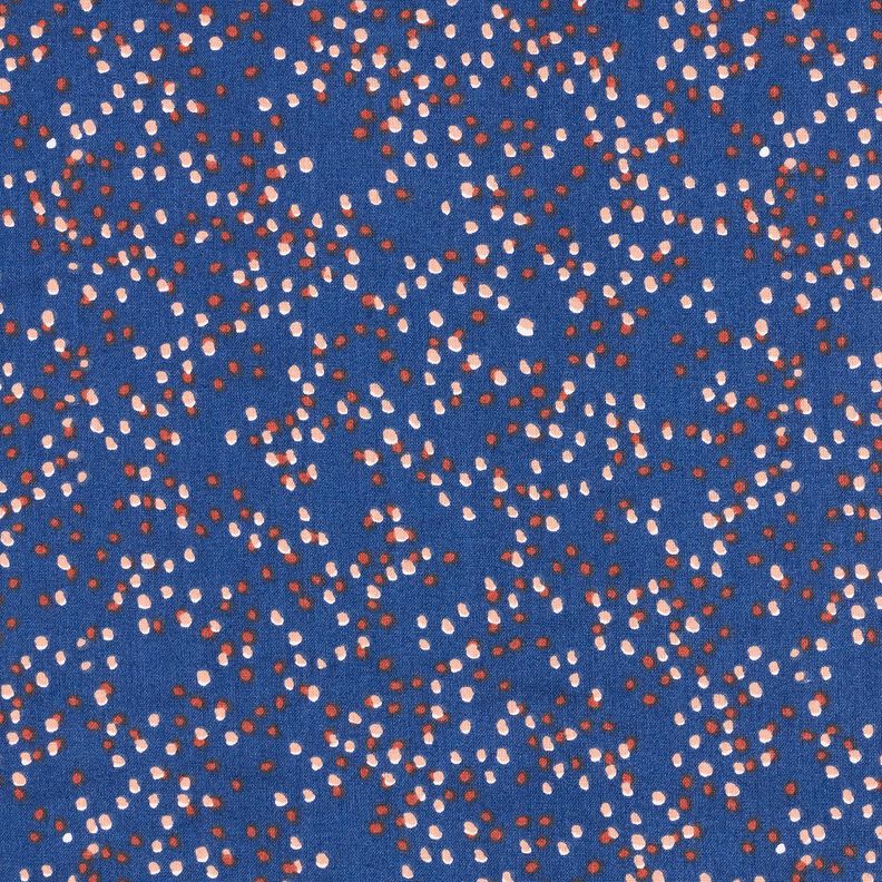 Tissu en coton Cretonne Pünktchen – indigo,  image number 1