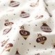 Tissu en coton Popeline Boules de Noël pointues – blanc/or,  thumbnail number 2