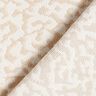 Tissu d’ameublement Jacquard Motif léopard abstrait, grand – crème/beige,  thumbnail number 4