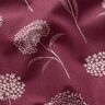 Tissu de décoration Semi-panama pissenlit – nature/bordeaux,  thumbnail number 2