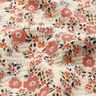 Tissu double gaze de coton Mer de fleurs – taupe clair,  thumbnail number 2