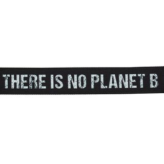 Sangle sac et ceinture There is no Planet B [ Largeur : 40 mm ] – noir/blanc, 