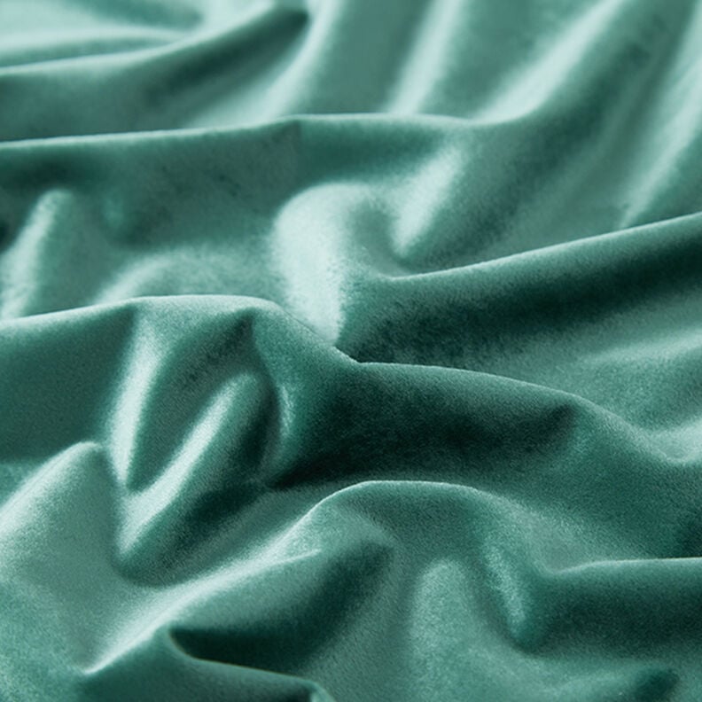 Tissu de décoration Velours – vert,  image number 2