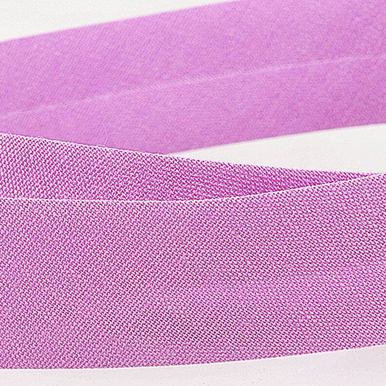 Biais Polycotton [20 mm] – violet pastel,  image number 2
