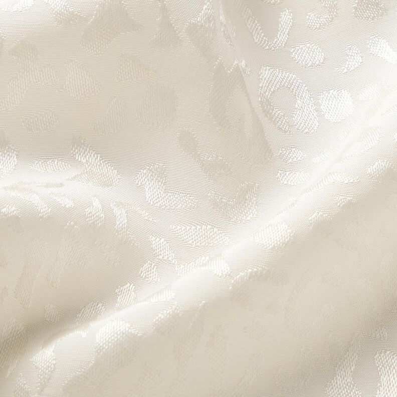 Tissu viscose Motif léopard – blanc,  image number 2