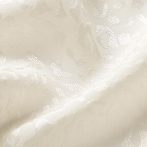 Tissu viscose Motif léopard – blanc | Reste 80cm, 