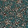 Jersey romanite Paisley – sapin bleu/orange pêche,  thumbnail number 1