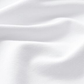 French Terry léger uni – blanc, 