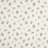 Tissu double gaze de coton Branches | Poppy Fabrics – ivoire/mocca,  thumbnail number 1