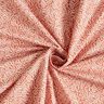 Tissu en coton Cretonne Mini feuilles – homard/blanc,  thumbnail number 3