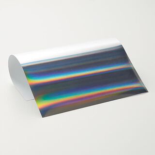 Film à repasser Glossy Holoflex Din A4 – argent métallique, 