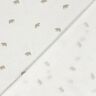 Tissu double gaze de coton ours blanc – blanc,  thumbnail number 4