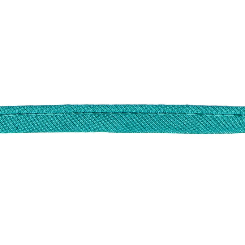 Galon passepoil Polycotton [10 mm] – bleu aqua,  image number 1