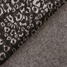 Jacquard tricoté motif léopard abstrait – noir/gris brume,  thumbnail number 4