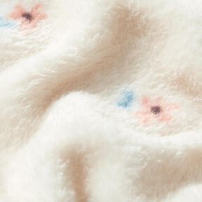 Polaire douillet Petites fleurs – beige clair/saumon, 