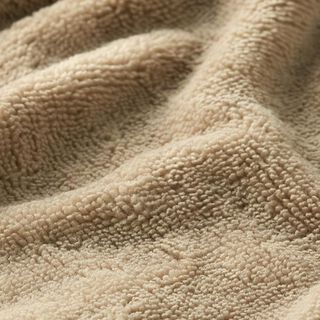 Tissu éponge douillet Bambou Uni – beige, 