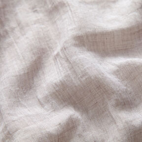 Voile mélangé froissé – gris brume, 