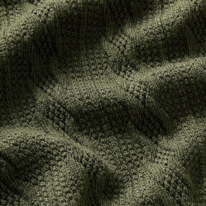 Tissu maille Torsades – pin foncé,  image number 2