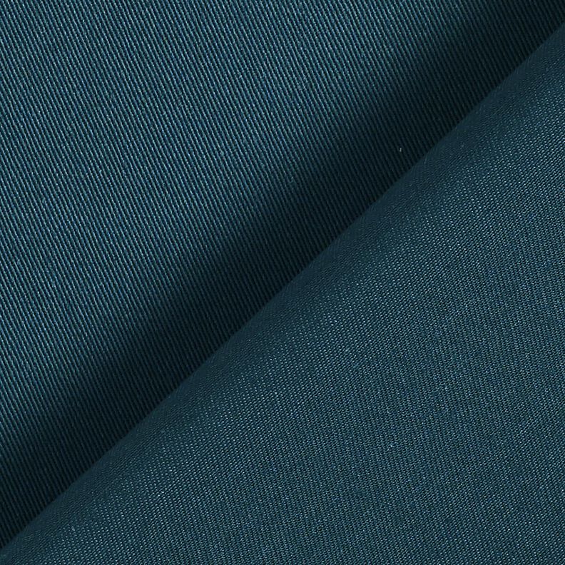 Sergé coton Uni – pétrole,  image number 3