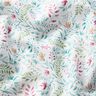 Popeline coton Rêve floral Impression numérique – blanc/eucalyptus,  thumbnail number 2