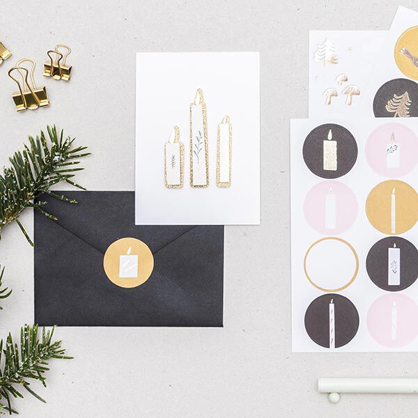 Sticker Nostalgic Christmas | Rico Design – noir, image number 3