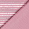 Jersey coton Bandes de gribouillage – vieux rose,  thumbnail number 4
