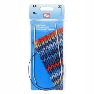 2,0 | 60 cm Aiguille circulaire à tricoter | Prym, 