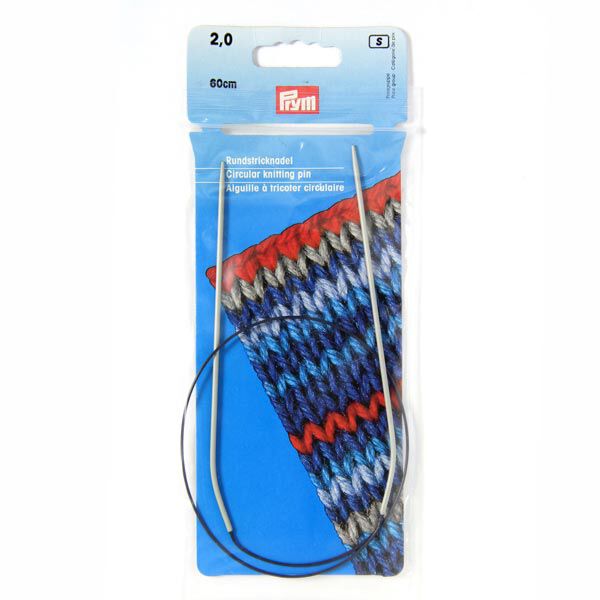 2,0 | 60 cm Aiguille circulaire à tricoter | Prym,  image number 1