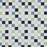 Jersey coton Carreau | Poppy Fabrics – nature/gris bleu,  thumbnail number 1