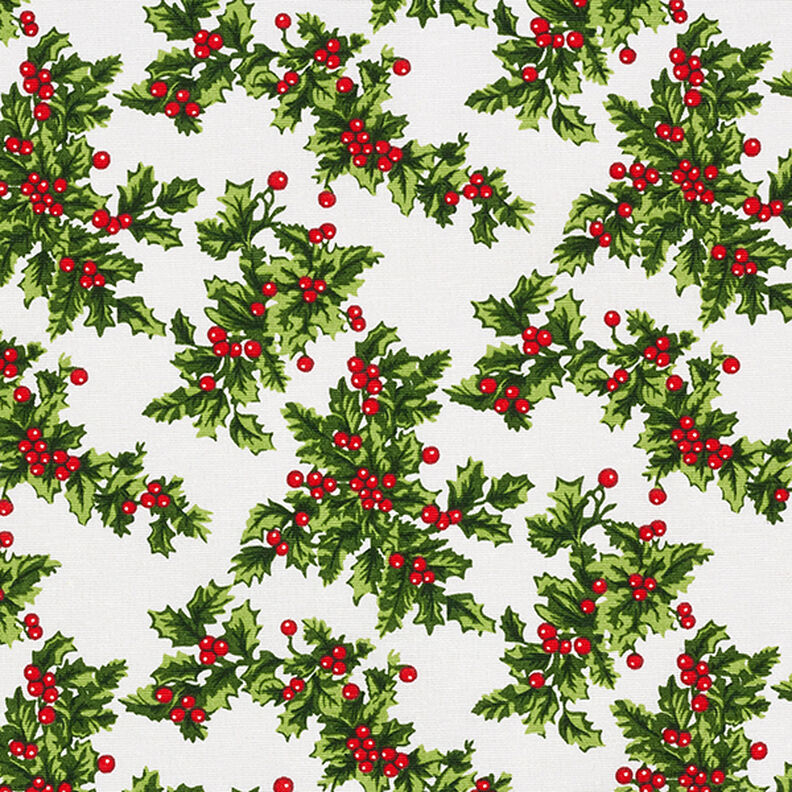 Tissu de décoration Canvas Gui – vert/rouge,  image number 1