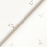 Popeline coton petites branches avec feuilles – blanc/gris brume,  thumbnail number 4