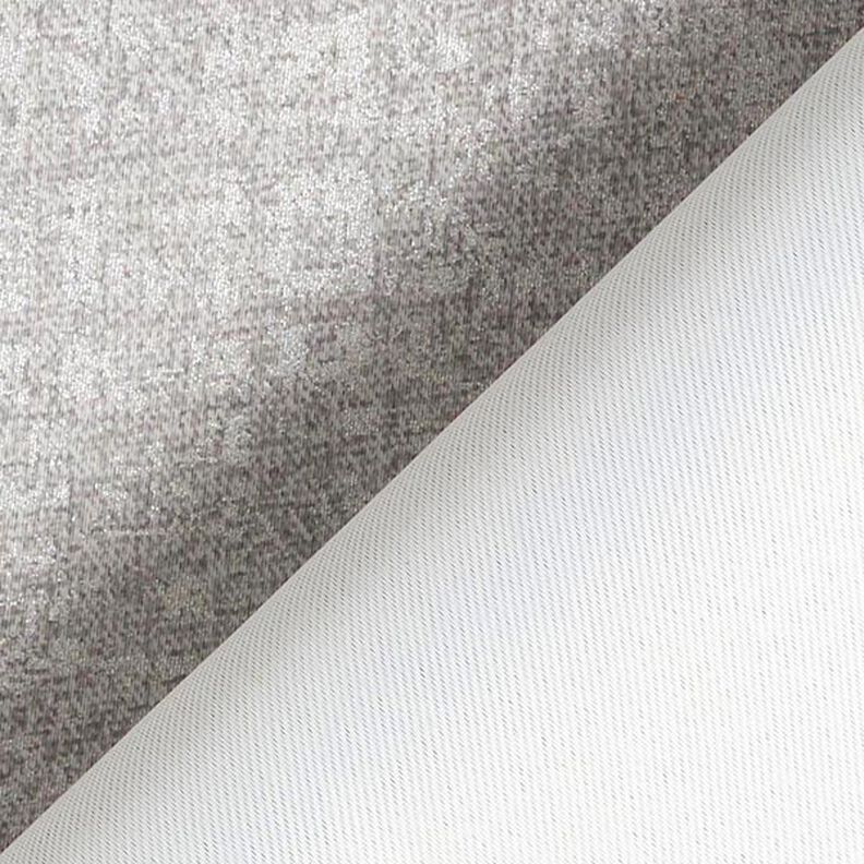 Tissu opaque chatoiement metallic – gris clair/argent,  image number 5
