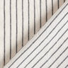 Tissu pour chemisier Coton mélangé larges rayures – écru/noir,  thumbnail number 4