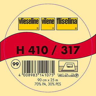 H 410 Entoilage thermocollant | Vlieseline – anthracite, 