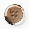 Bouton 4 trous aspect corne [Ø 20 mm] – mocca,  thumbnail number 1