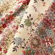 Tissu de décoration Gobelin Vrilles de roses – beige clair/rouge,  thumbnail number 5